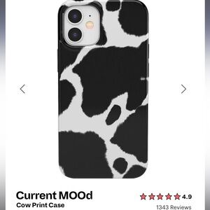 Current MOOd | Cow Print Case